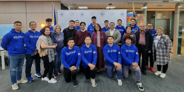 Filipino Community Extends Warm Support to the Philippine Deaf Men’s Basketball Team at the 2024 Asia-Pacific Deaf Basketball Championships in Melbourne